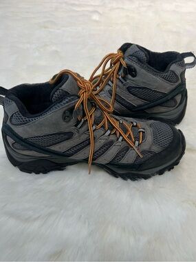 Merrell Moab Mid Waterproof Hiking Boots men’s size 8 ,Camping Trail walking